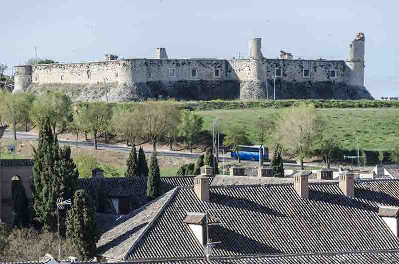 148 - Comunidad de Madrid - Chinchon - castillo de Chinchon